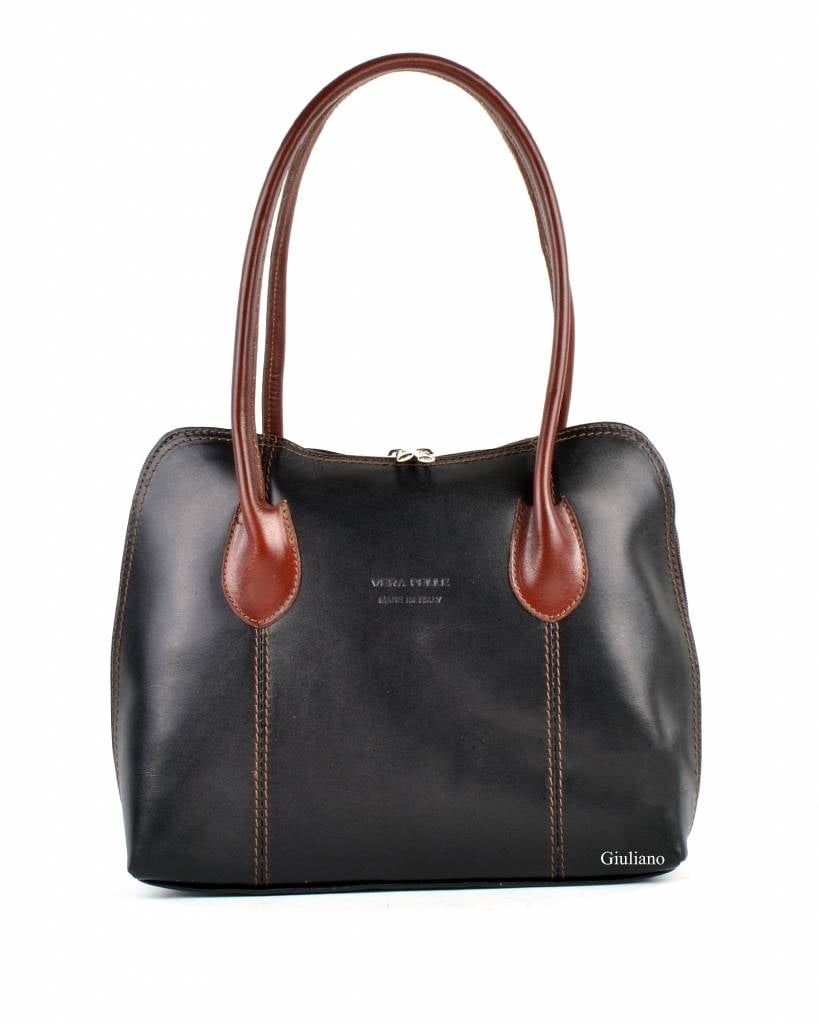 Lederen handtas | 900044