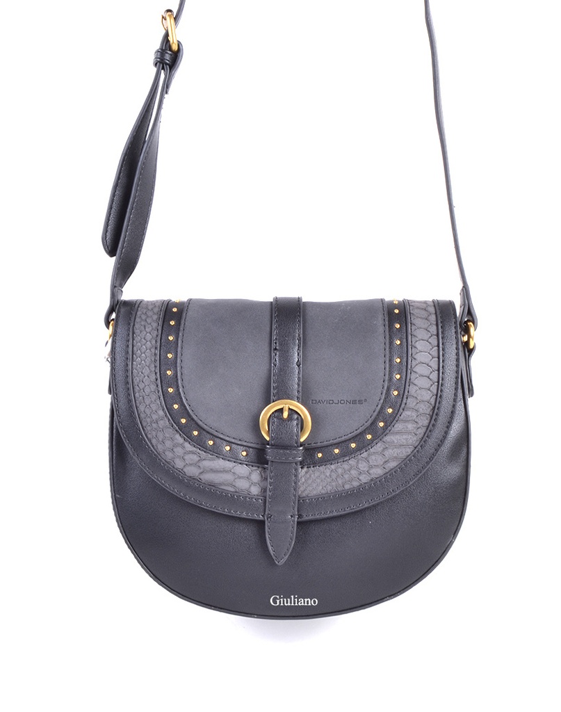 David Jones | Schoudertas | Studs | 10170 (Zwart)