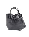 Lederen  Mini shopper Metallic | 5526331