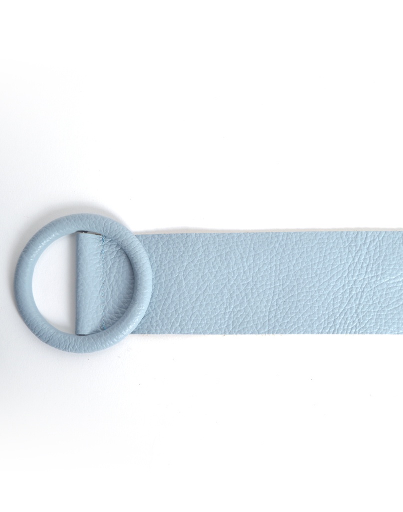 Lederen riem Rond | 800045