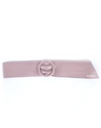 Lederen riem Rond | 800045