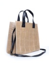 Leren handtas | Vierkant - Mat | 552572