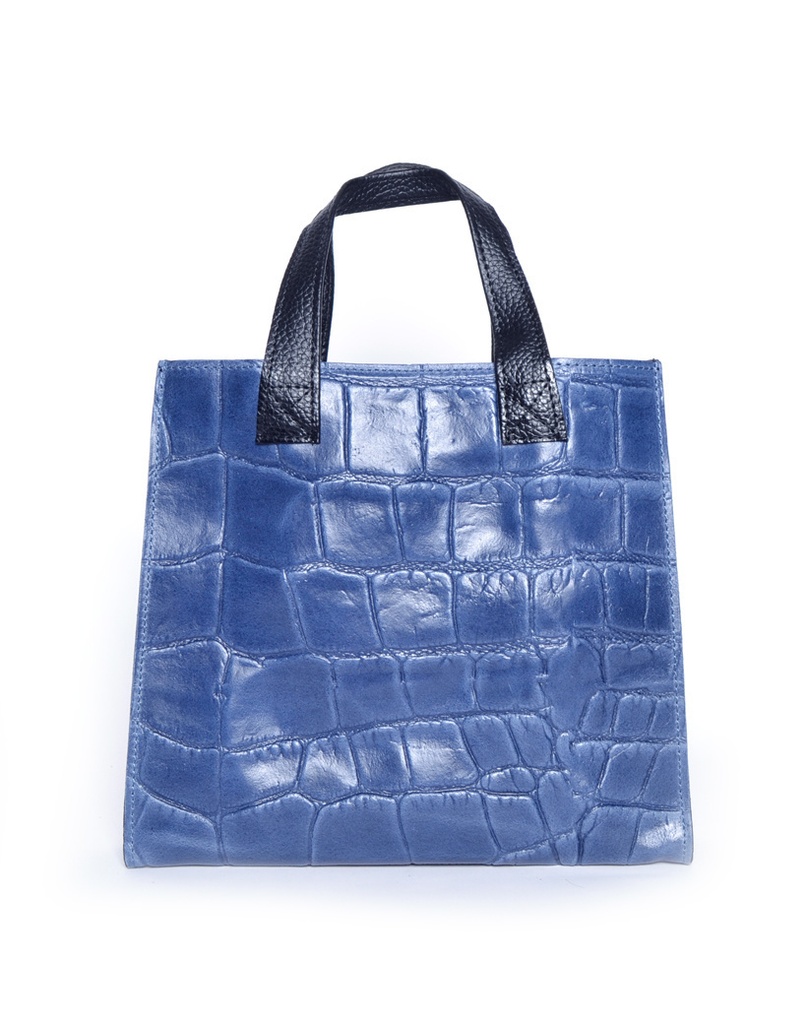 Leren handtas | Vierkant - Mat | 552572