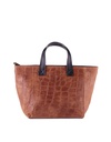 Leren handtas | Pebbles - Mat | 552571