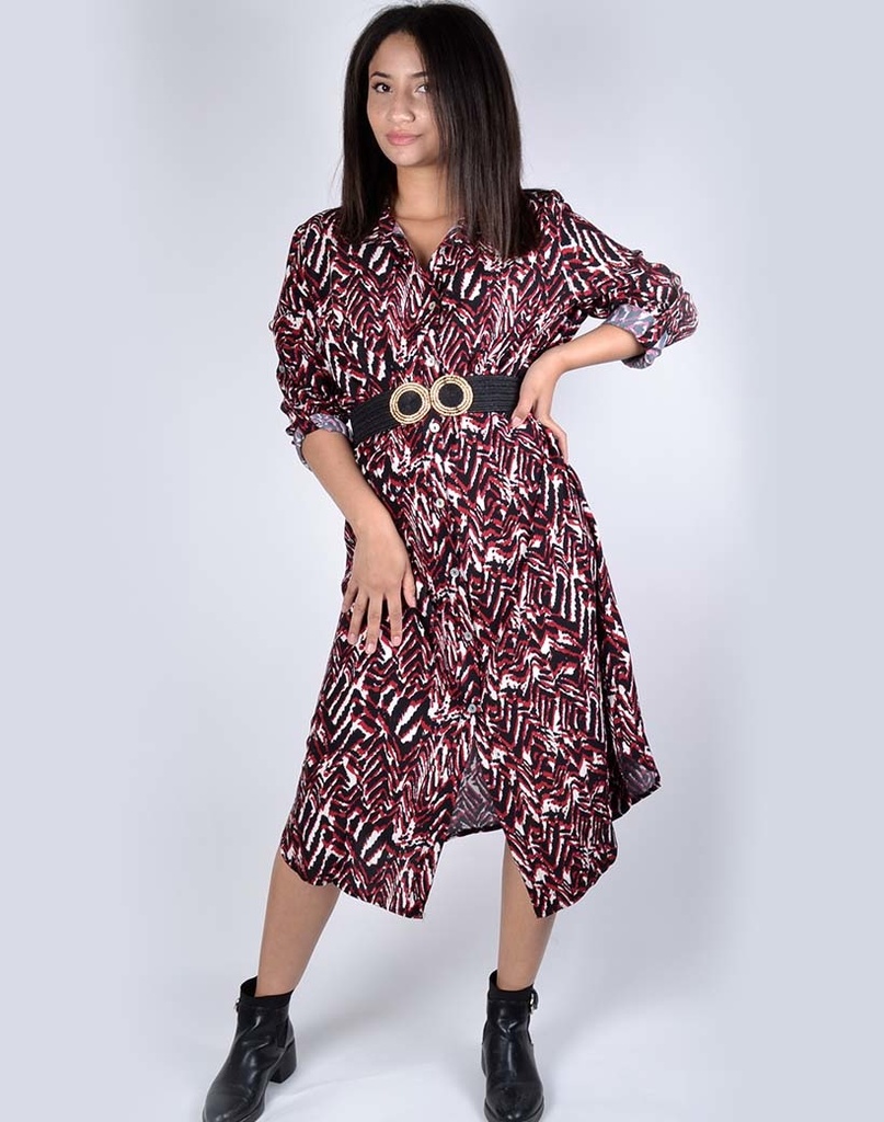 Jurk | 62096 (Rood)