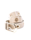 Riem  - Metalen gaatjes leer