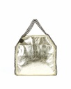 Kunstlederen handtas | Ketting | Metallic | Klein | 80079