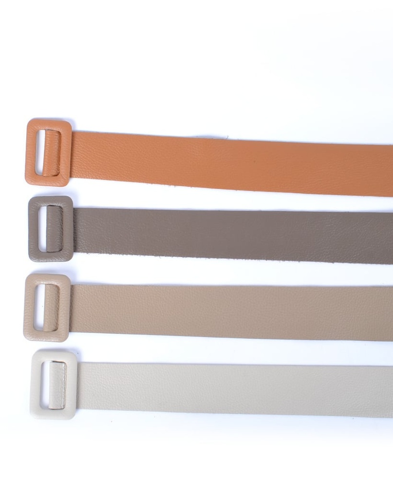 Lederen riem Rechthoek | 30% Sale | 800046