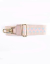 Lederen schouderband zigzag | 300068