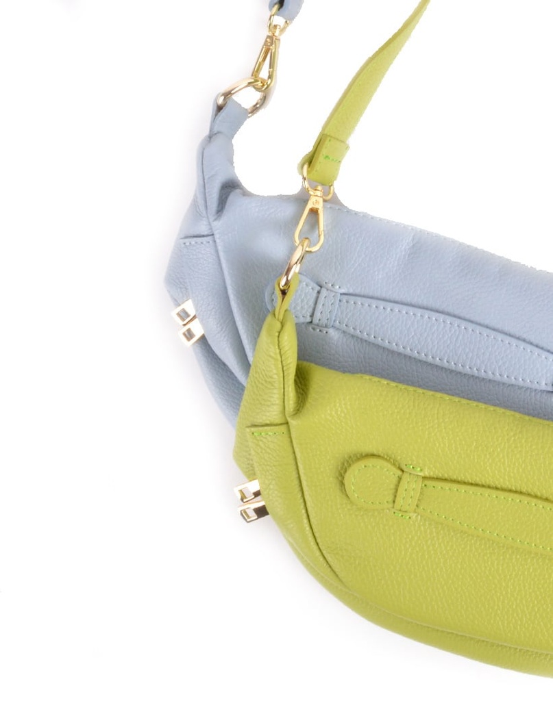 Lederen schoudertas of belt bag | 2-in-1 | 552498