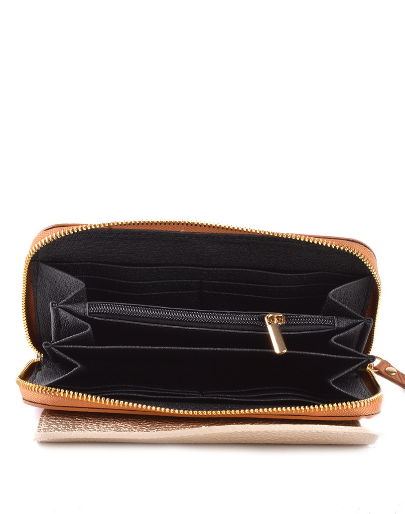Lederen portemonnee | 5590692