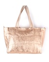 Lederen shopper | Metallic | 552707
