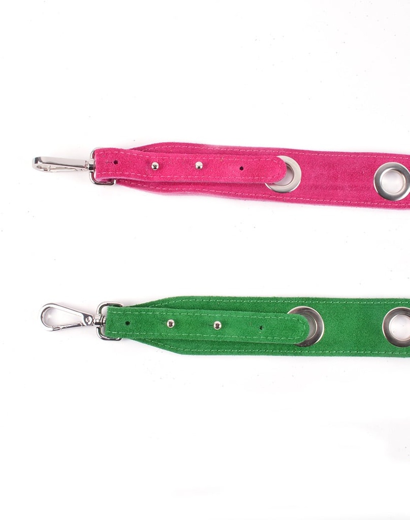 Schouderband | Suède zilver | 559082