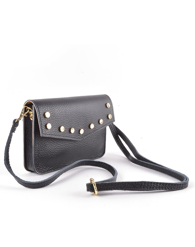 Leren schoudertasje | Beltbag | 9000582