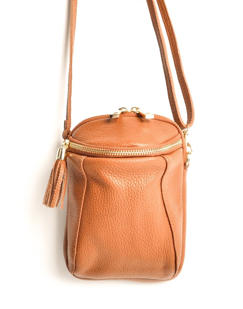 Lederen schoudertas | 552691