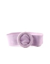Suède riem Rond | 800048