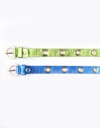 Riem - Metalen gaatjes leer metallic | 800005