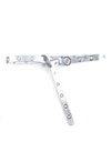 Riem - Metalen gaatjes leer metallic | 800005