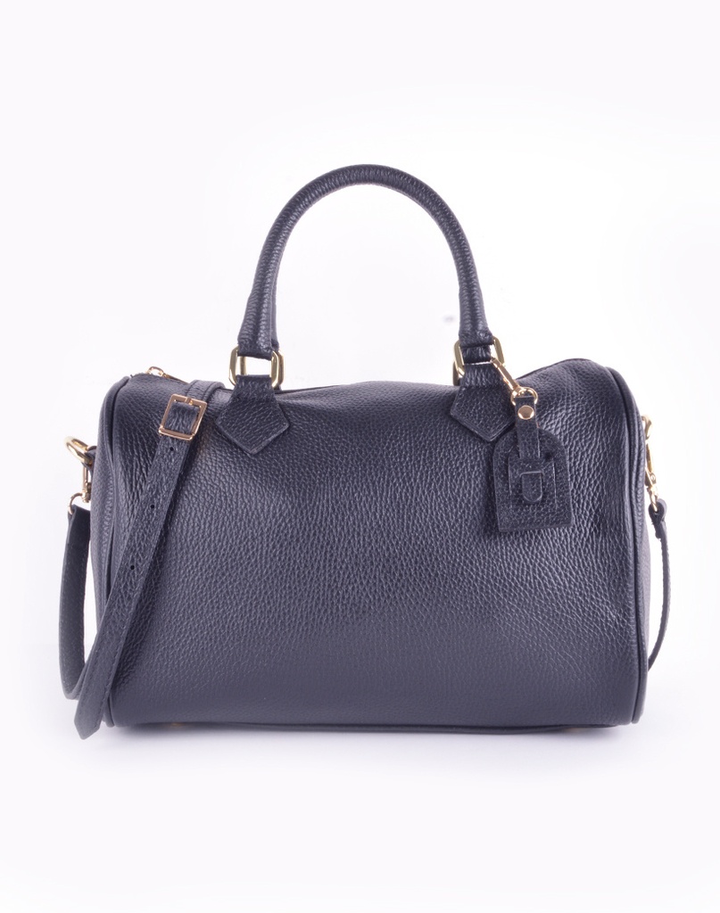 Lederen bowlingtas | 552868 (Donkerblauw)