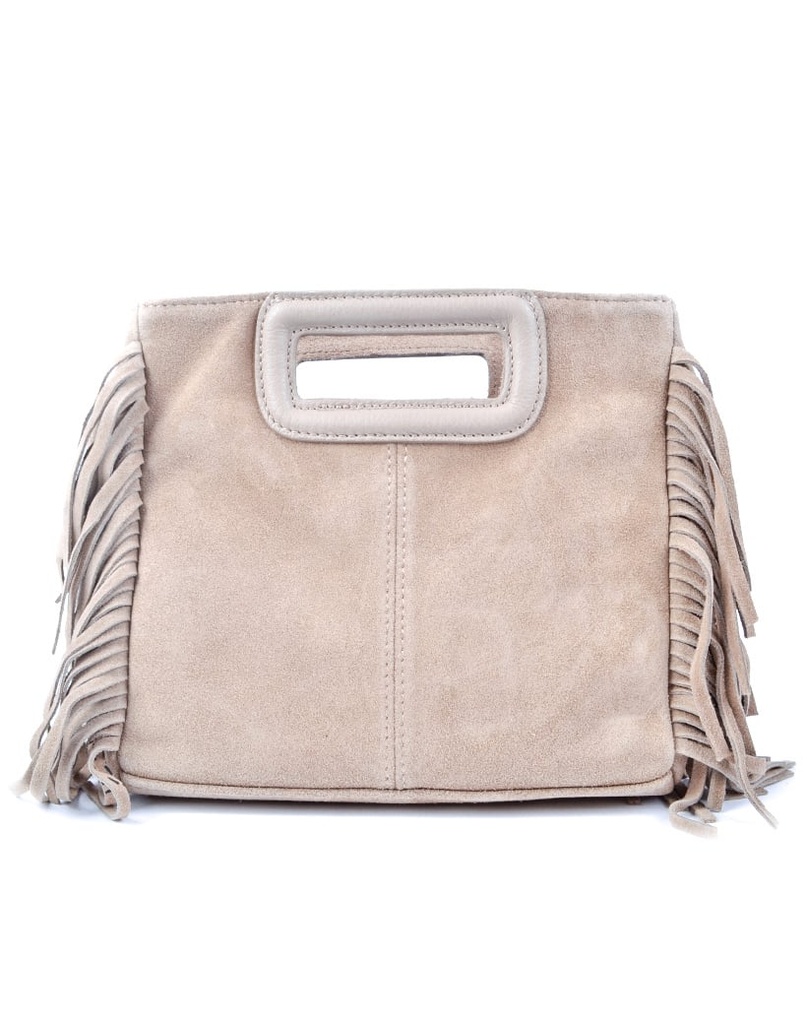 Suède schoudertas | Franjes | SUEDE | 552423