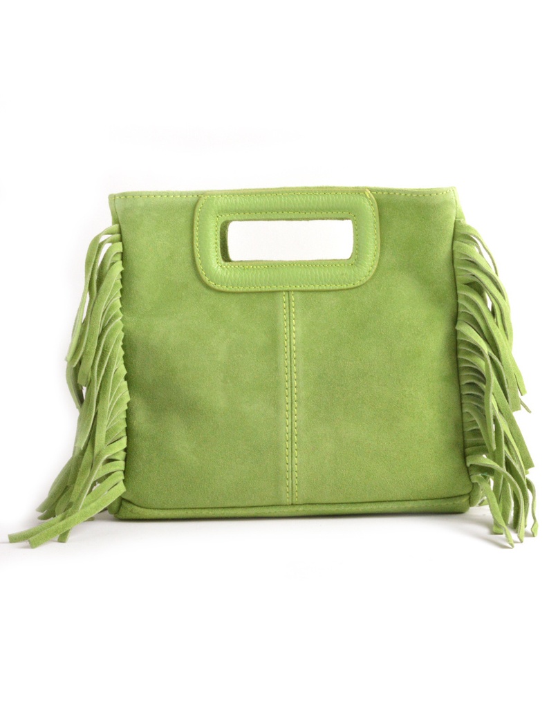 Suède schoudertas | Franjes | SUEDE | 552423
