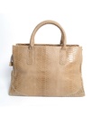 Lederen handtas | Kroko | 552883