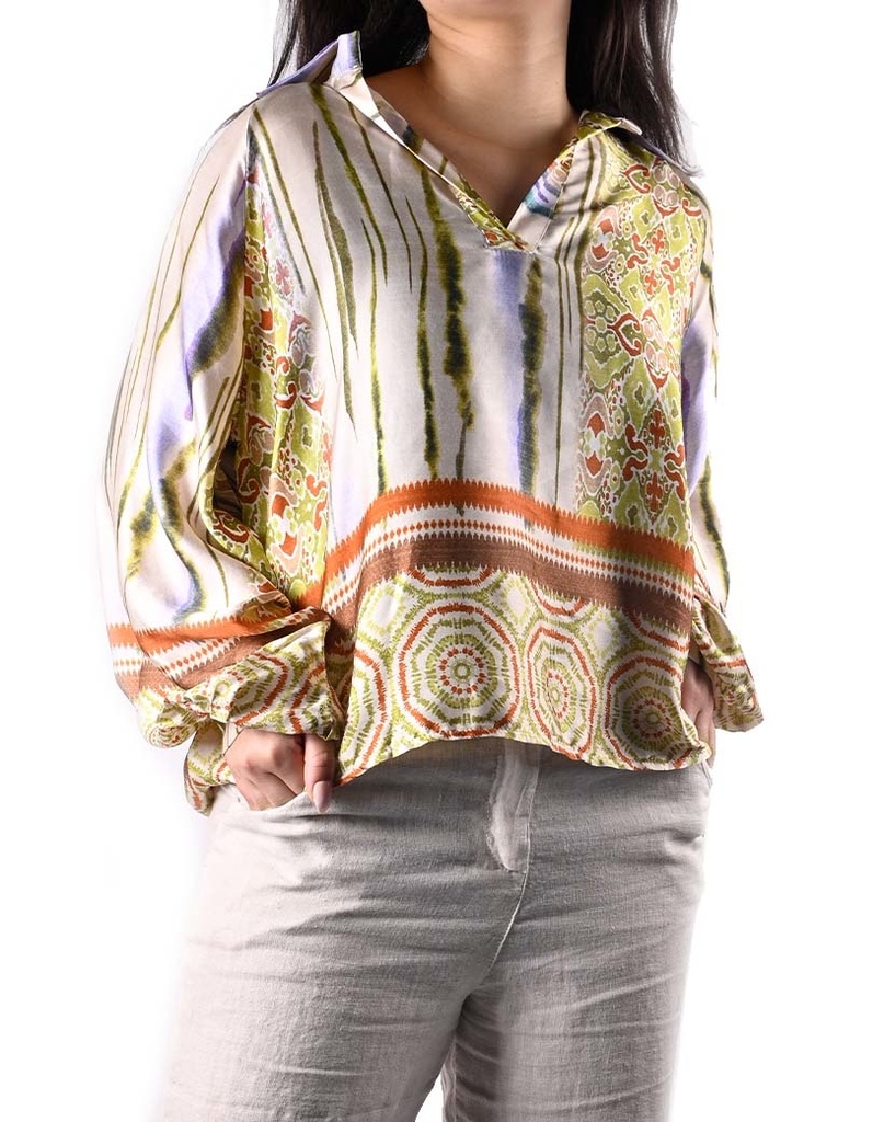 Blouse | 62221 (Groen)