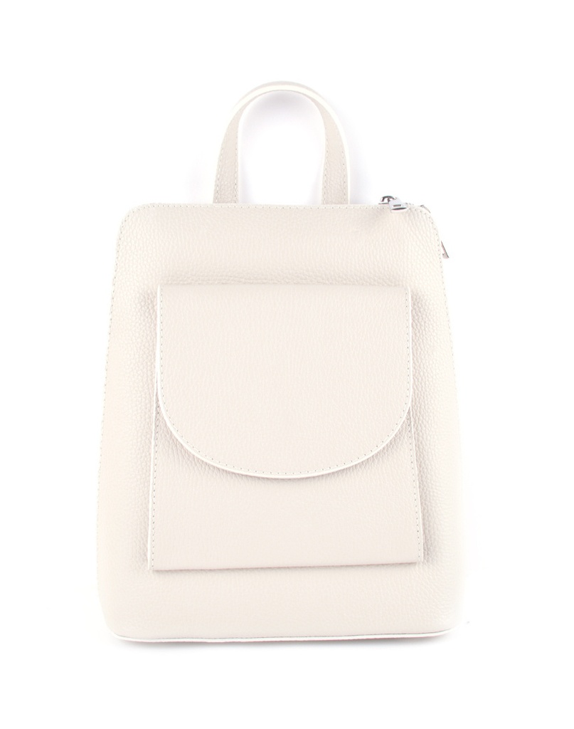 Lederen rugtas | 552875 (Beige)