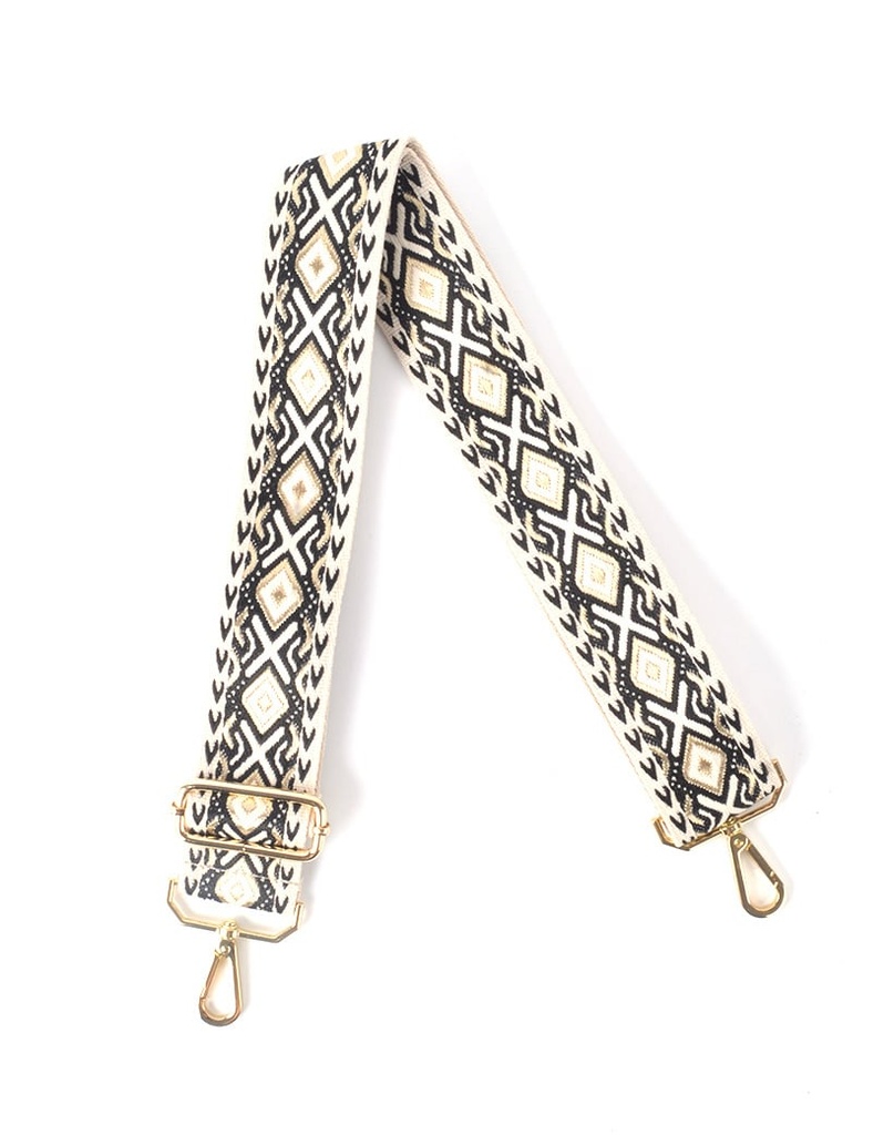 Schouderband | Goud | X-X | 300069 (Zwart)