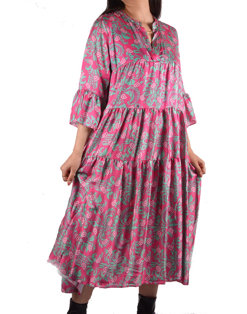 Jurk | 62246 (Fuchsia)