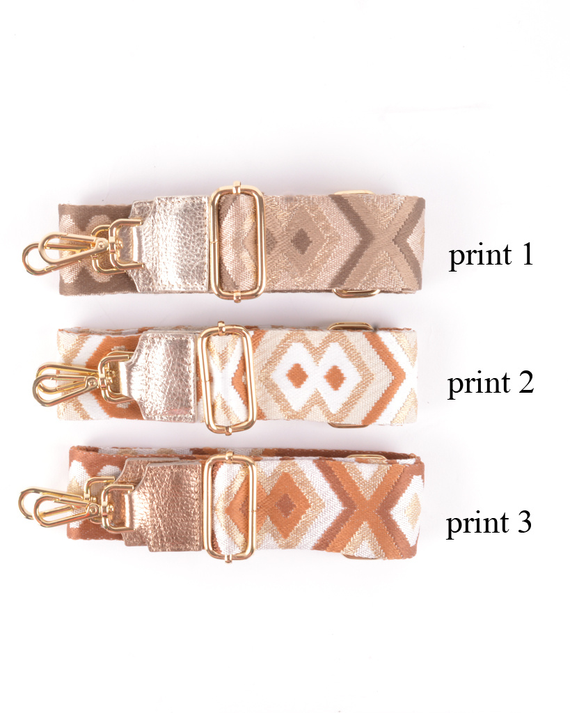 Schouderband | Tapijt metallic | 300090