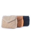 Lederen schoudertas suede | 552918 50%