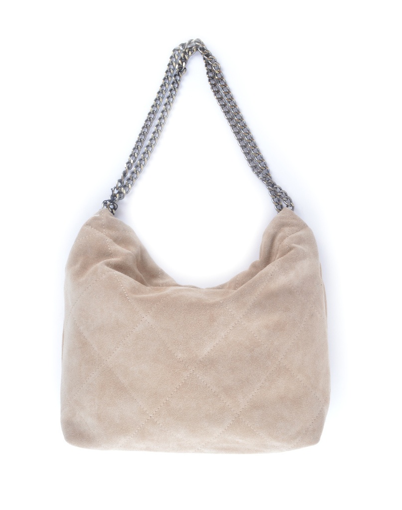 Lederen schoudertas suede | 552919