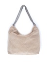 Lederen schoudertas suede | 552919