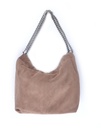 Lederen schoudertas suede | 552919