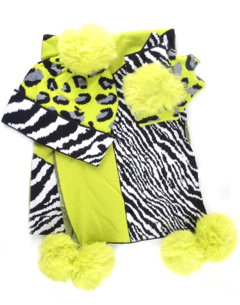 Sjaal + Muts + Handschoenen SET | 700047