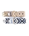 Schouderband | Tapijt metallic | 300090
