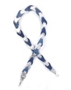 Schouderband gevlochten metallic Breed XL multikleuren | 5590902