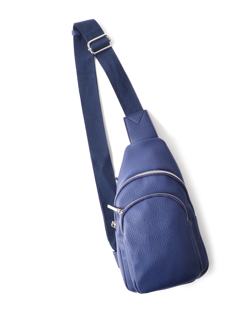 Kunstlederen crossbody | 20108 (Donkerblauw)
