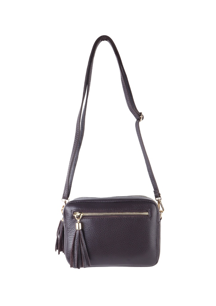Lederen schoudertas | 900128