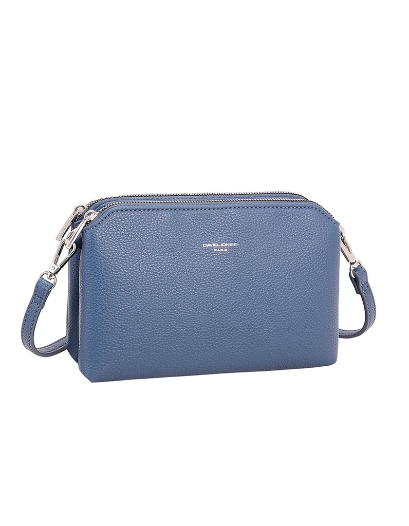 David Jones | Kunstlederen schoudertas | 202355 (Blauw)