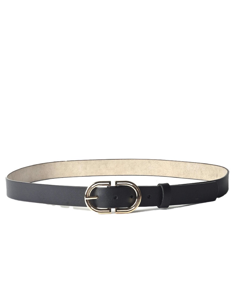Lederen Riem | 559109 (Zwart)