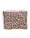 Lederen Panter Metallic Clutch | 5529731