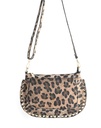 Nubuck panter schoudertas | 552962
