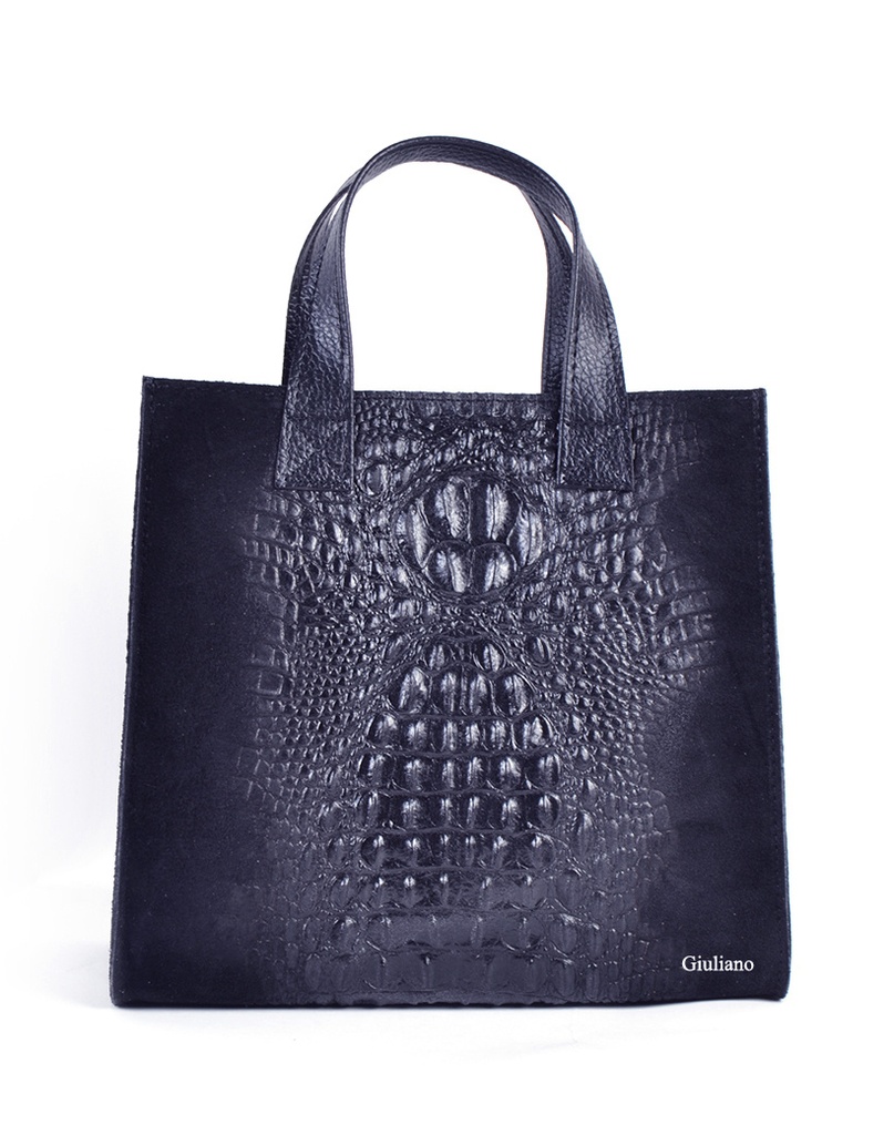 Leren handtas | Kroko | 900038
