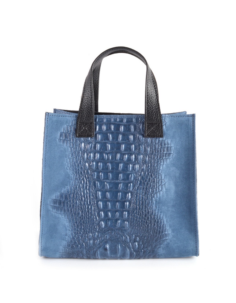 Leren handtas | Kroko | 900038