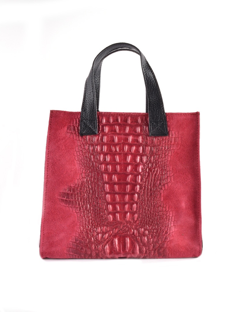 Leren handtas | Kroko | 900038