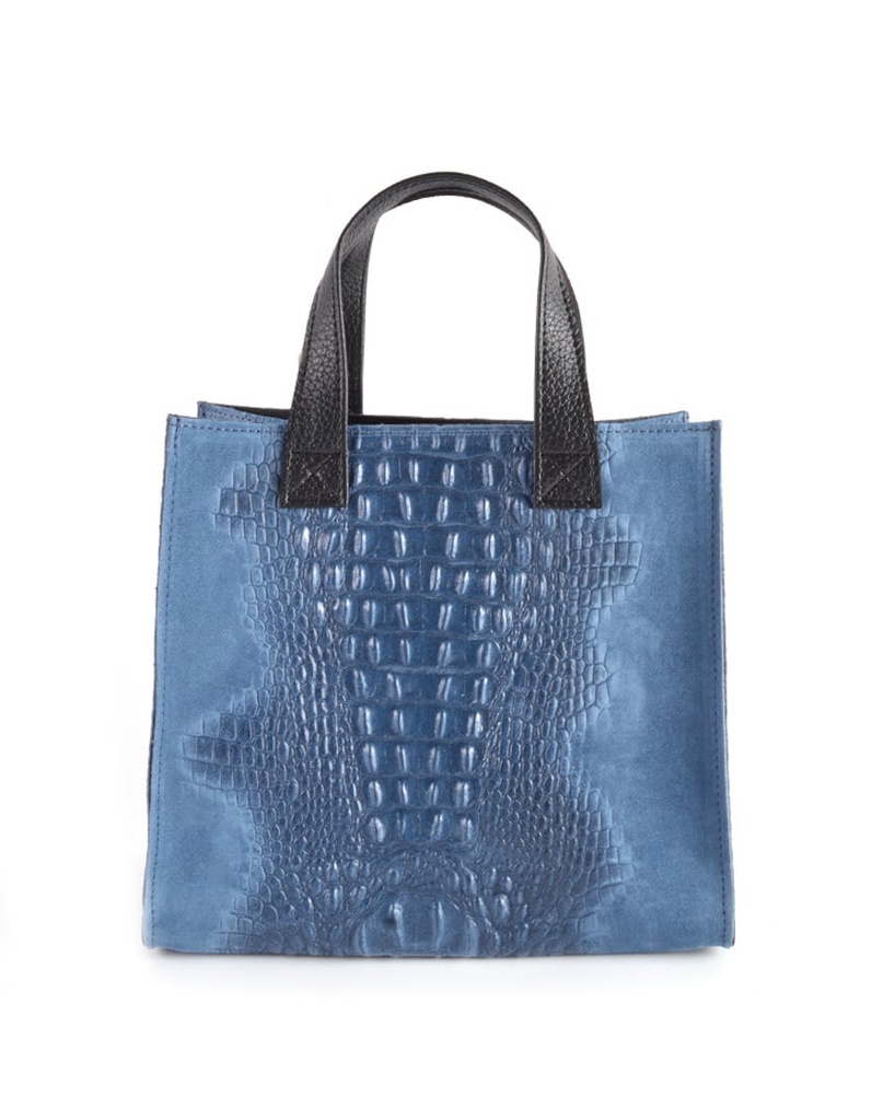 Leren handtas | Kroko | 900038