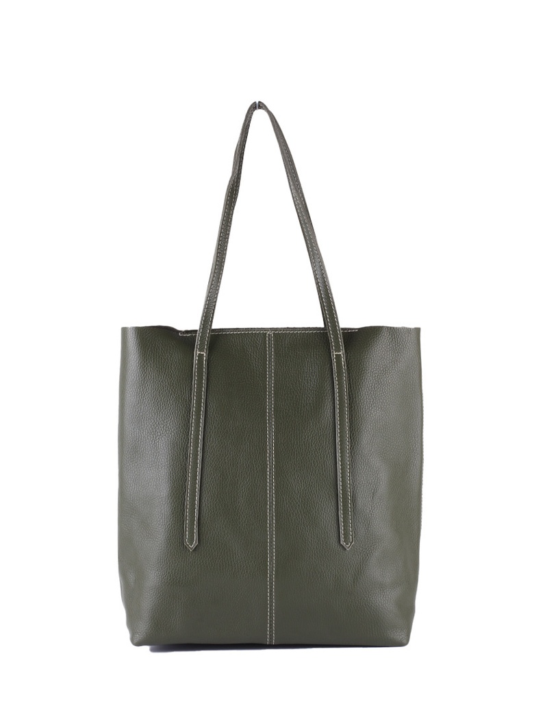 Lederen shopper | 552353