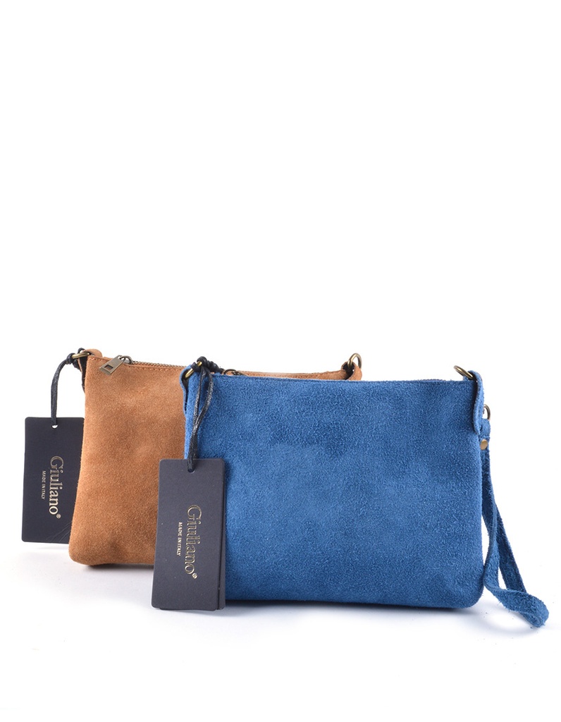 Suede schoudertas | 552950